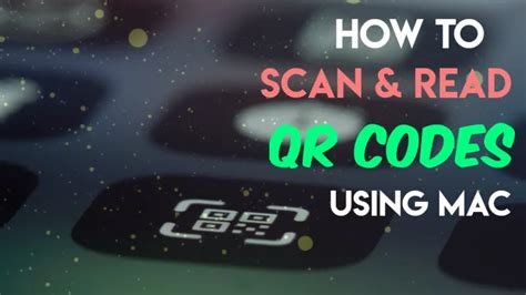 How to scan qr code on macbook air.  In addition, you can install specific macOS applications to...