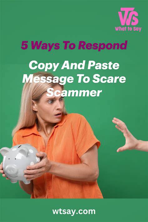 How to scare a text scammer.  Find the perfect copy & paste text, from...