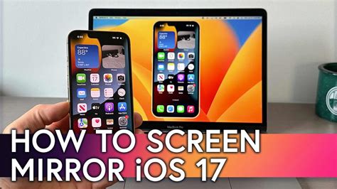 How to screen mirror in iphone