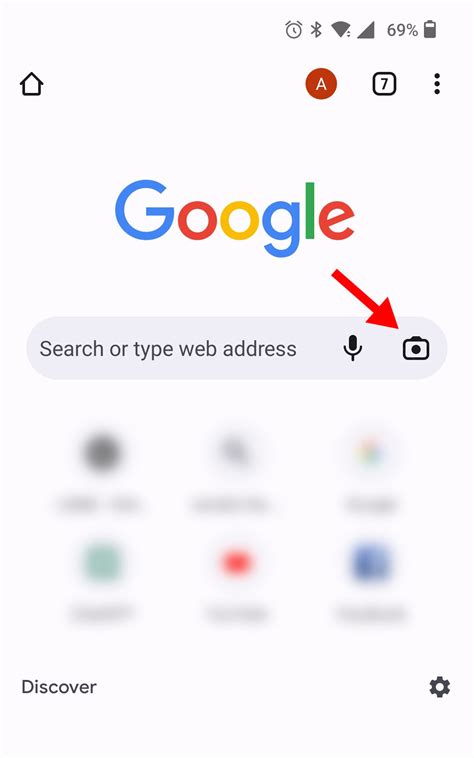 How to search with image in android