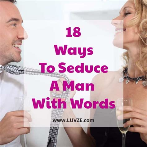How to seduce men. Aug 31, 2017 · Spritz a musky perfume in your hair and pull it up into a ponytail. When you're hanging out next to them, let your hair down so they can get a whiff. Advertisement - Continue Reading Below. 9 ... 