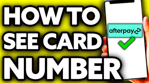 How to see afterpay card number. Afterpay card how it works. How does the afterpay card work? Buy now pay later (BNPL) giant Afterpay has released its own Afterpay Card. The contactless Mast... 