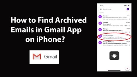 How to see archived mail in iphone