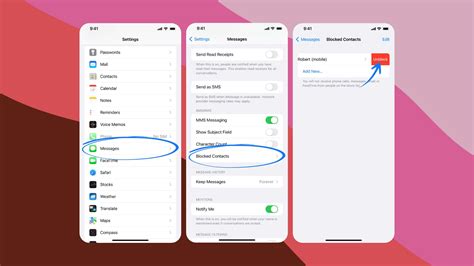 How to see blocked messages in iphone
