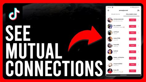 How to see mutual connections on tiktok. When you meet someone you like, make it obvious. Much like in dating, letting someone know you like them—and knowing they like you back—is a big part of making new friends, so you may need to ... 