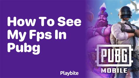 How to see my fps in pubg