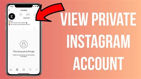 How to see private account in instagram