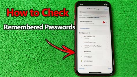 How to see remembered passwords in chrome