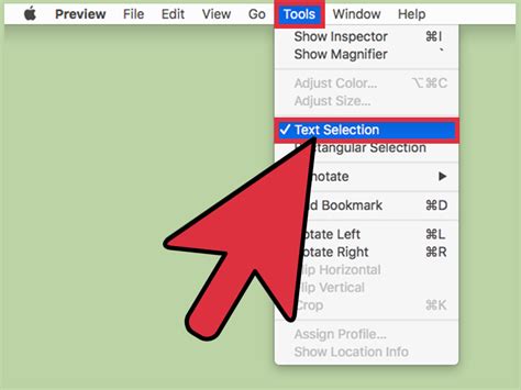 How to select text in pdf image