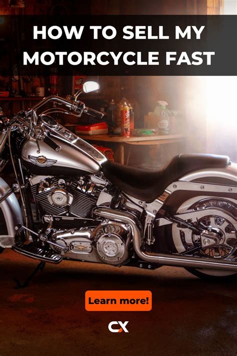 How to sell a motorcycle. If you are ready to sell your motorcycle, you can do so in a few simple steps. Clean and inspect the bike, then determine a price. Advertise the motorcycle online … 