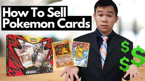 How to sell pokemon cards. In this video, I give a quick breakdown on how I sell my Pokemon cards on eBay. It may seem daunting to figure out the logistics, but once you get the hang o... 