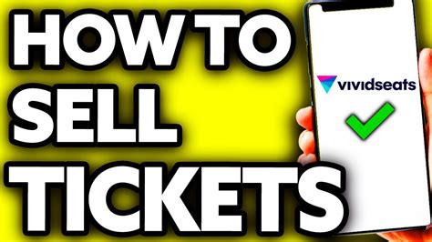 How to sell tickets on vivid seats. Attending live events such as concerts, sporting events, and theater performances can be a thrilling experience. However, the cost of tickets can add up quickly, especially if you’... 