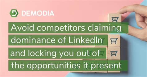 How to sell using LinkedIn Demodia