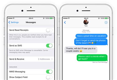 How to send a message as a text message on iphone.  To default to SMS: Turn...