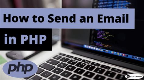 How to send an email in php