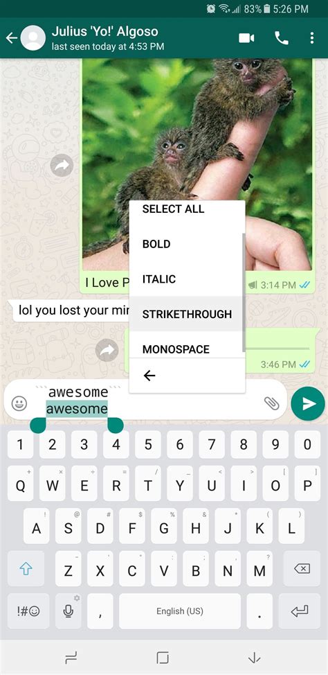 How to send bold text messages on Whatsapp. How to format