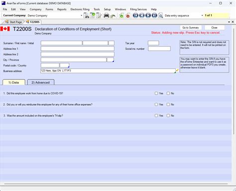 How to send multiple T2200S forms in minutes! Versatile Analytics