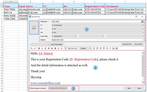 How to send multiple pics in email