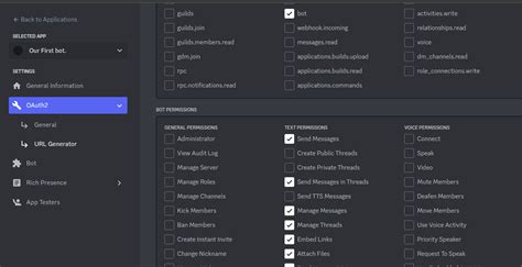 How to send python code in discord. .  Choose the necessary permissions (e.  O...