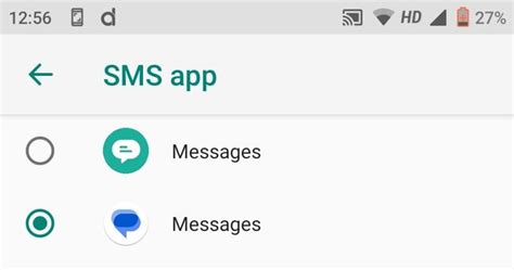 How to send sms using internet in android.  Open the Messages app on your Android...
