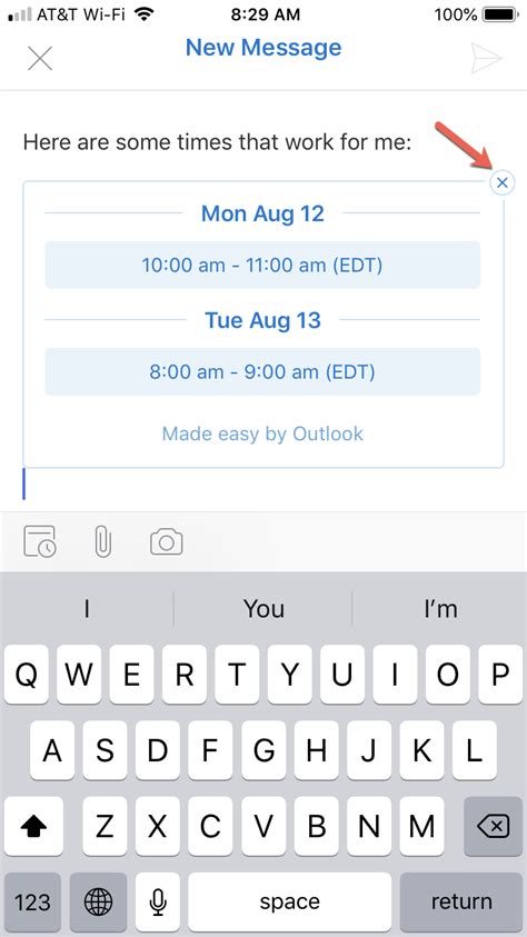 How to send your availability in Outlook on iPhone and iPad Mid