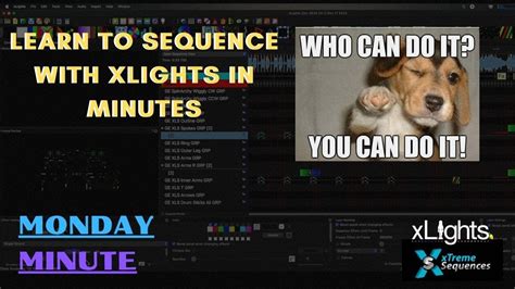 How to sequence in xlights.  This is the same location where the configuration Learn mo...