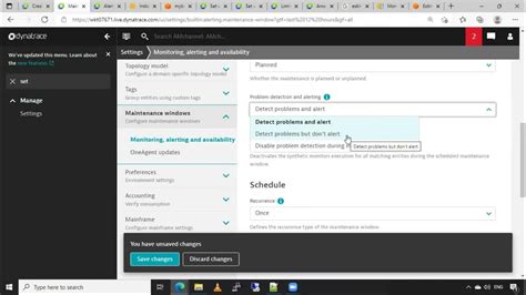 How to set Maintenance window in Dynatrace How to define a