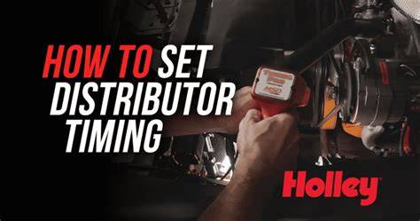 How to set distributor timing without timing light.  Use a vacuum gauge to adjust for smooth ...