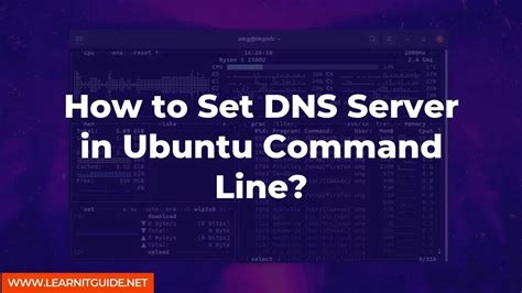 How to set dns in ubuntu