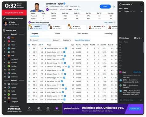 From Yahoo Fantasy, mouse over Fantasy |