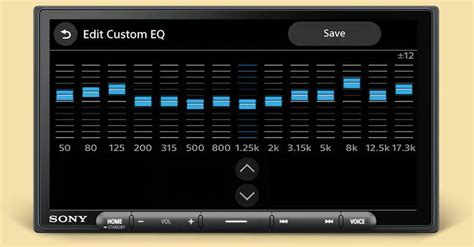 How to set equalizer in car