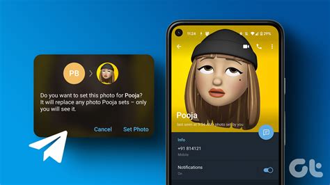How to set profile picture in contacts