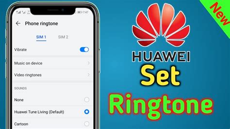 How to set ringtone in this phone