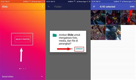How to set slideshow wallpaper in android