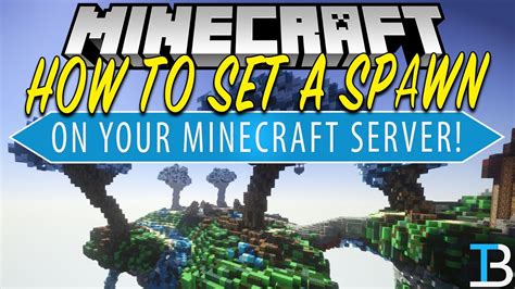 How to set spawn in minecraft server