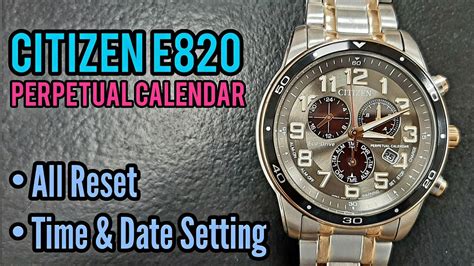 Setting instructions for the Citizen E710, E711, and E712.Main SectionsSetting the Time 00:00Understanding Leap Year Settings 00:29Setting the Ca...