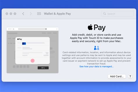 How to set up Wallet and Apple Pay on Mac Digital Trends