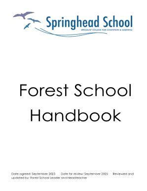 How to set up a Forest School – from the roots up!