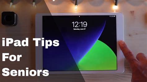 How to set up an iPad for seniors - YouTube