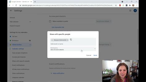 How to set up delegate access on Google Calendar YouTube