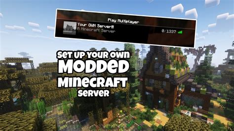How to set up modded minecraft server