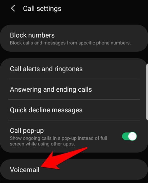 Open the Phone app on your Android phone. Press and hold down “1” on the keypad. An automated voice will confirm that your voicemail hasn’t been set up and provide steps to do so. Follow the instructions to set up your voicemail, including creating a voicemail PIN. Once completed, hang up and then hold down “1” on the keypad again.. 