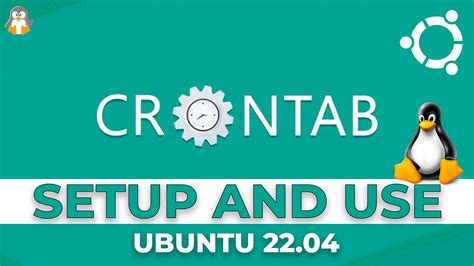 How to setup crontab in linux