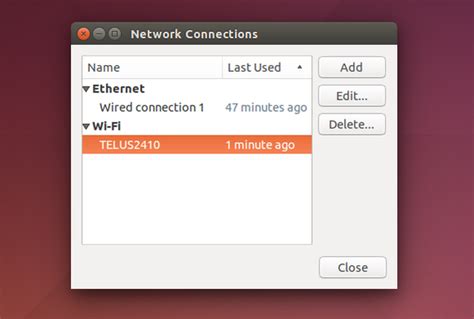How to setup wireless connection in ubuntu