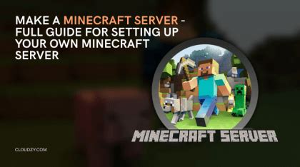 How to setup your own minecraft server