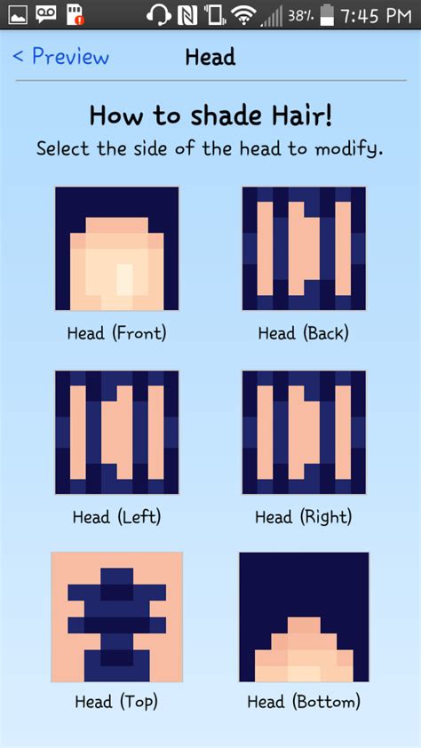 How to shade Hair! A Crafty Tutorial 3 Minecraft Blog