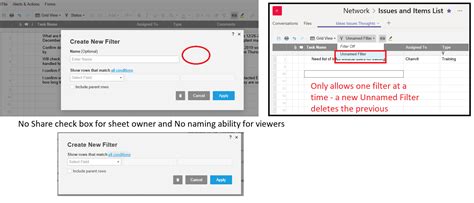 How to share filters? — Smartsheet Community