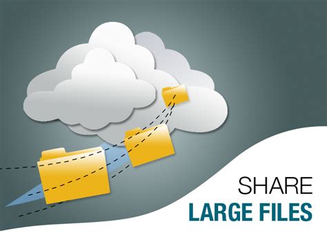 How to share large files. 