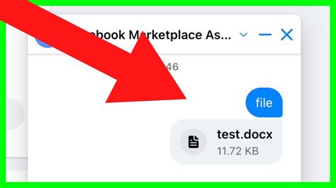 How to share word document in messenger