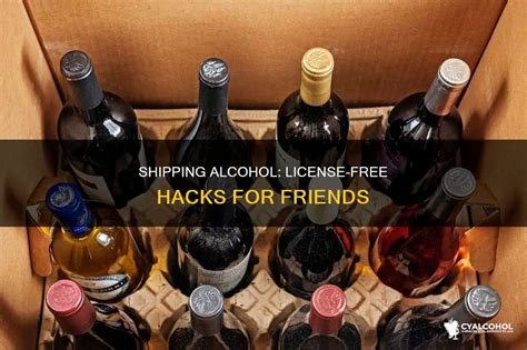 How to ship alcohol to a friend. .  ...